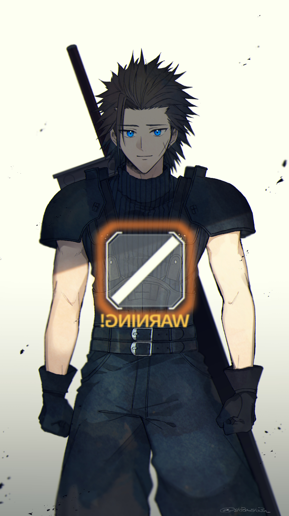 Zack Fair (Final Fantasy) Rule 34 Image