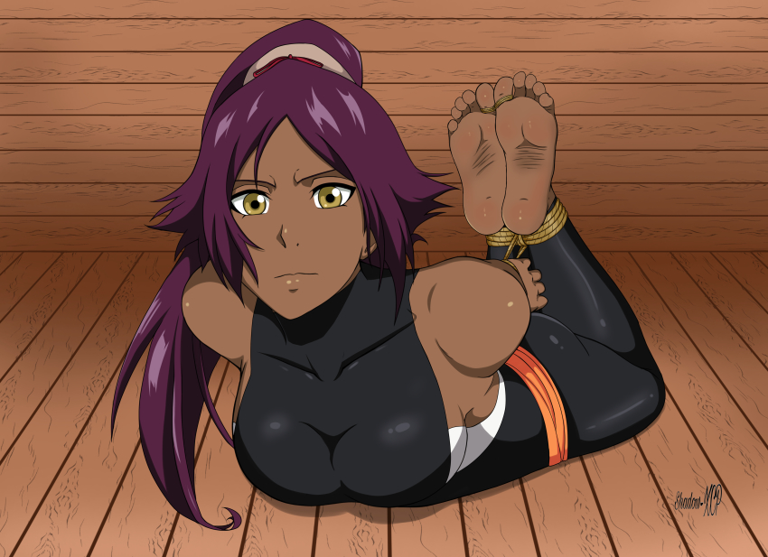 Shihouin Yoruichi (Bleach) Rule 34 Image