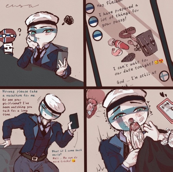 Estonia (Countryhumans) Rule 34 Image