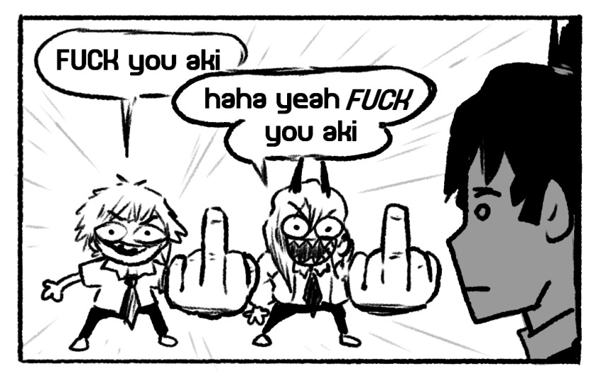 Denji (Chainsaw Man) Rule 34 Image