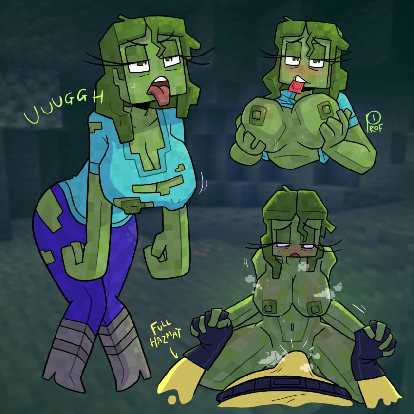 Zombie (Minecraft) Rule 34 Image