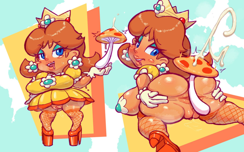 Princess Daisy (Mario (Series)) Rule 34 Image