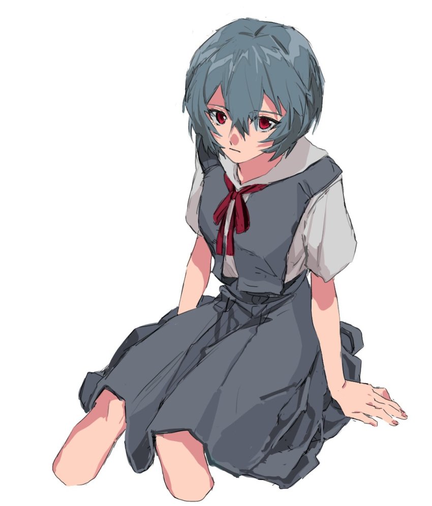 Ayanami Rei (Neon Genesis Evangelion) Rule 34 Image