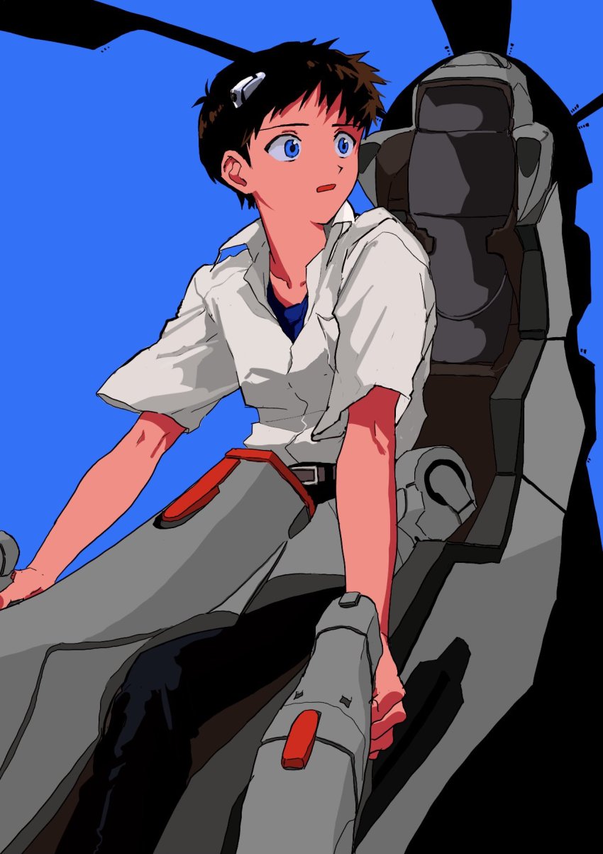 Ikari Shinji (Neon Genesis Evangelion) Rule 34 Image