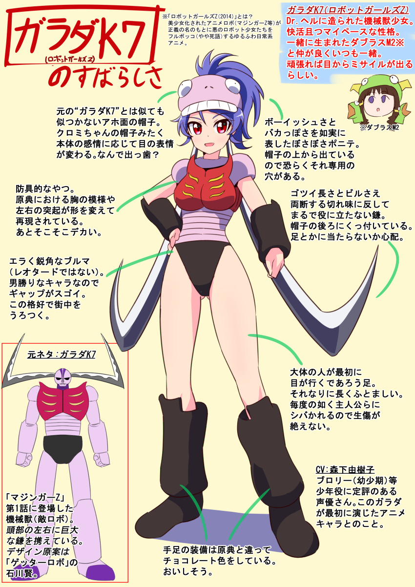 Doublas M2 (Robot Girls Z) Rule 34 Image