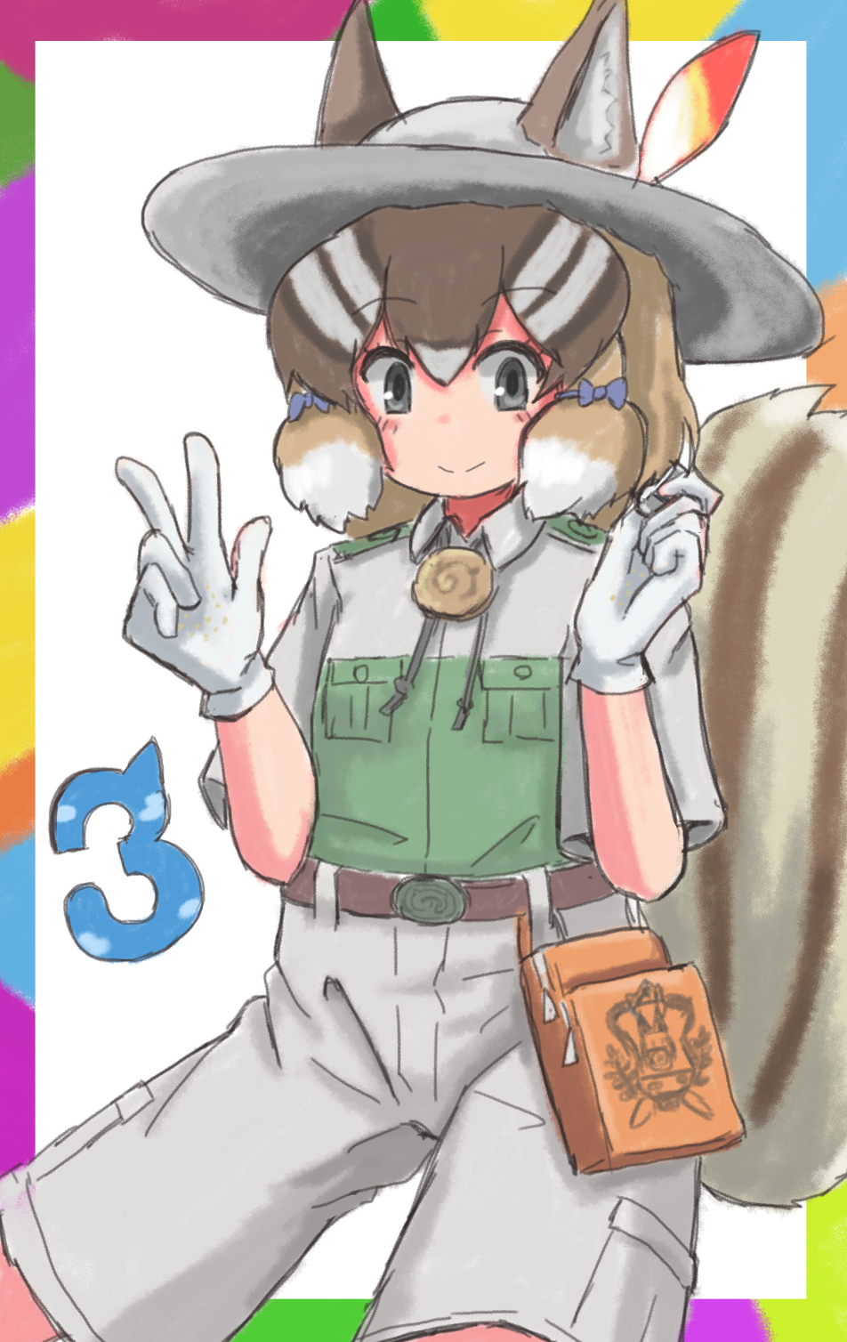 Siberian Chipmunk (Kemono Friends) Rule 34 Image