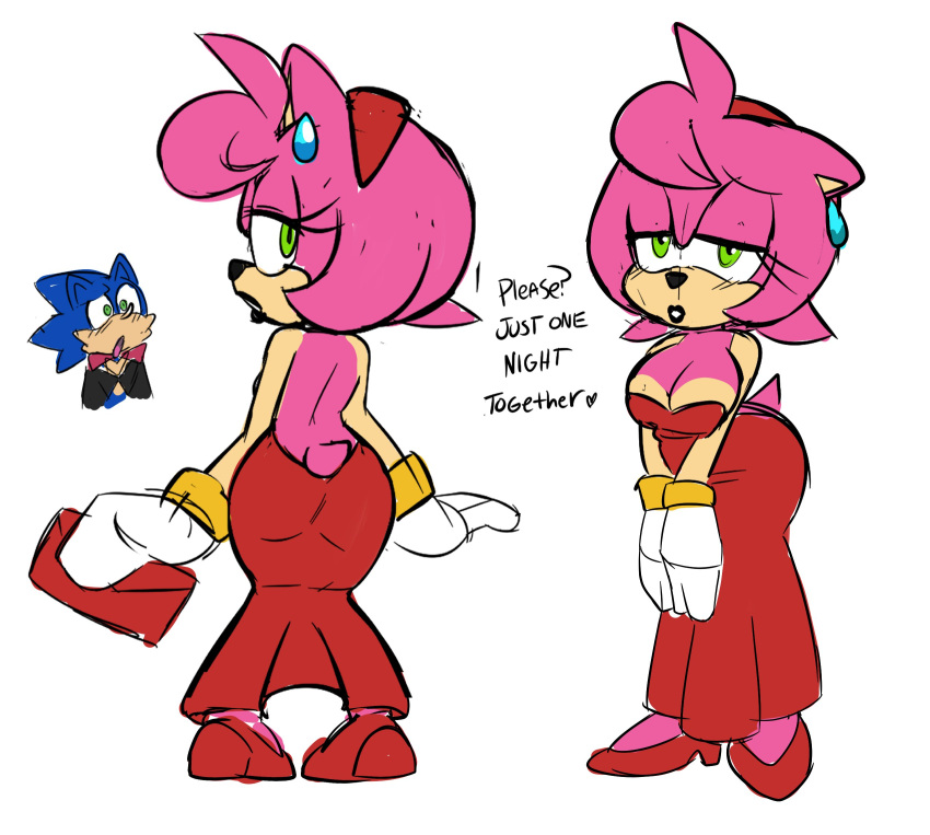 Amy Rose (Sega) Rule 34 Image
