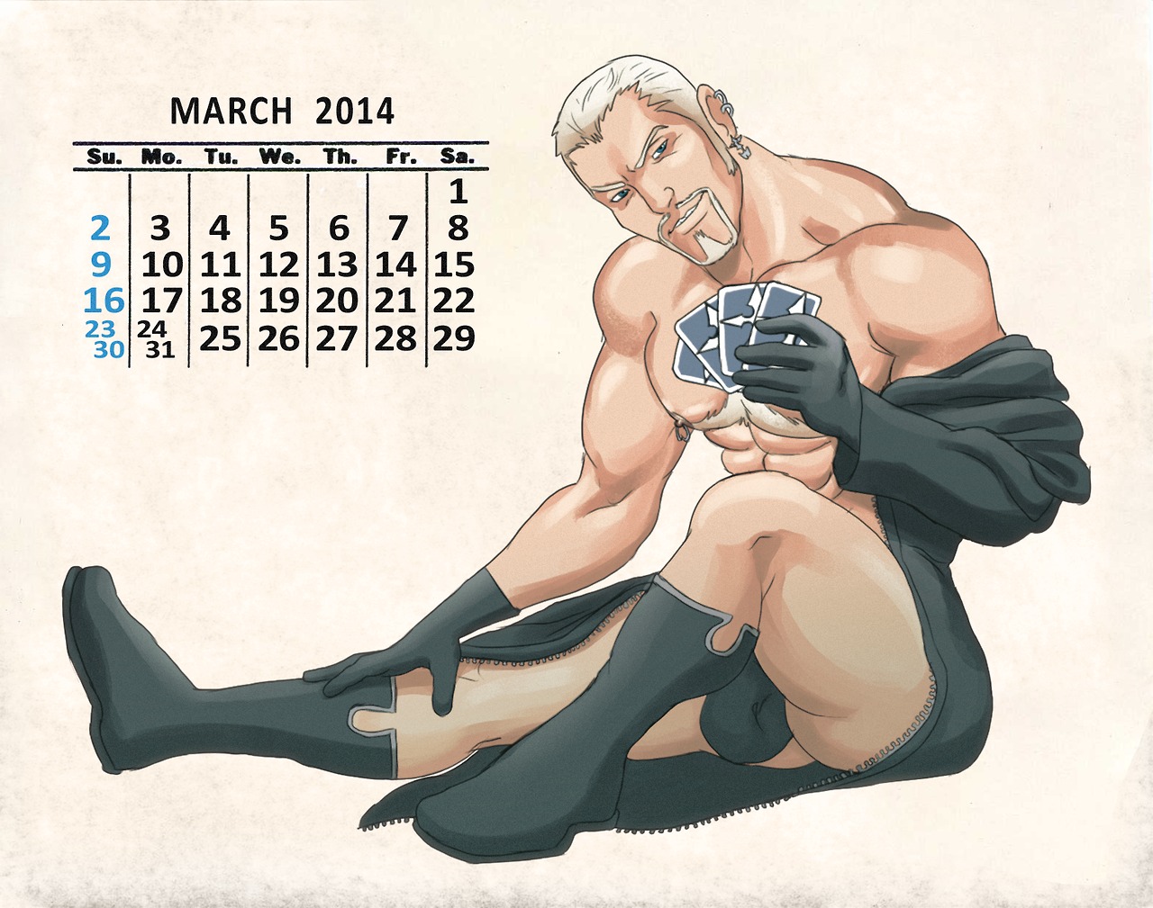 Luxord (Kingdom Hearts) Rule 34 Image