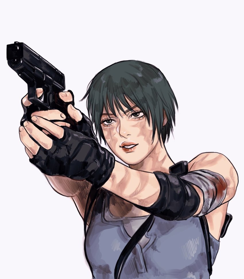Jill Valentine (Glock) Rule 34 Image