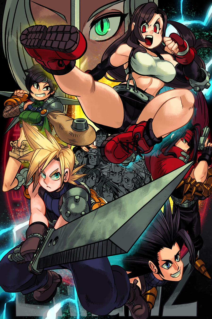 Cloud Strife (Final Fantasy) Rule 34 Image