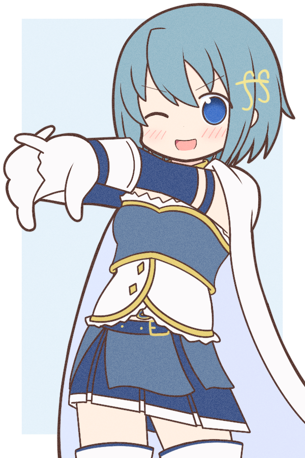 Miki Sayaka (Mahou Shoujo Madoka Magica) Rule 34 Image