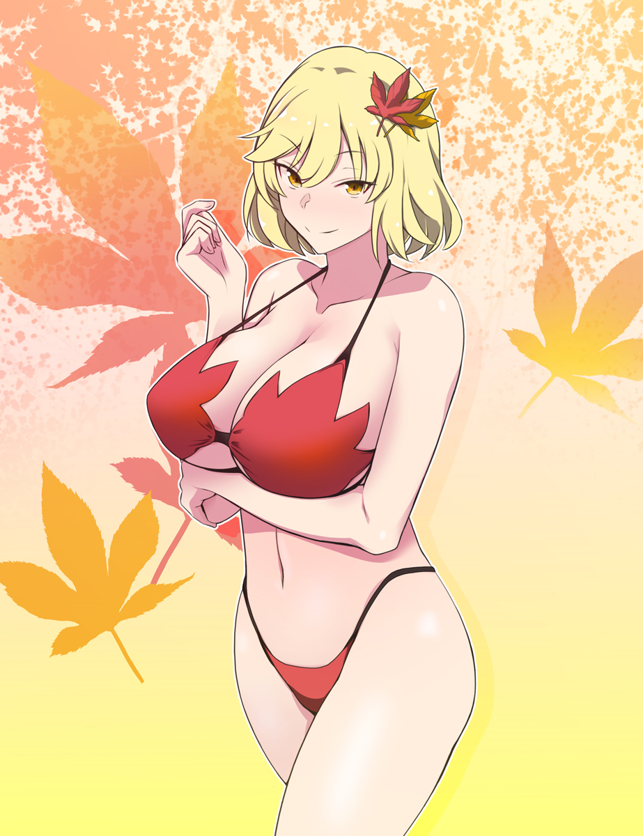 Aki Shizuha (Touhou) Rule 34 Image