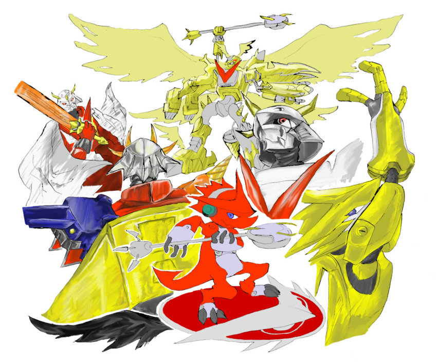Shoutmon (Digimon) Rule 34 Image
