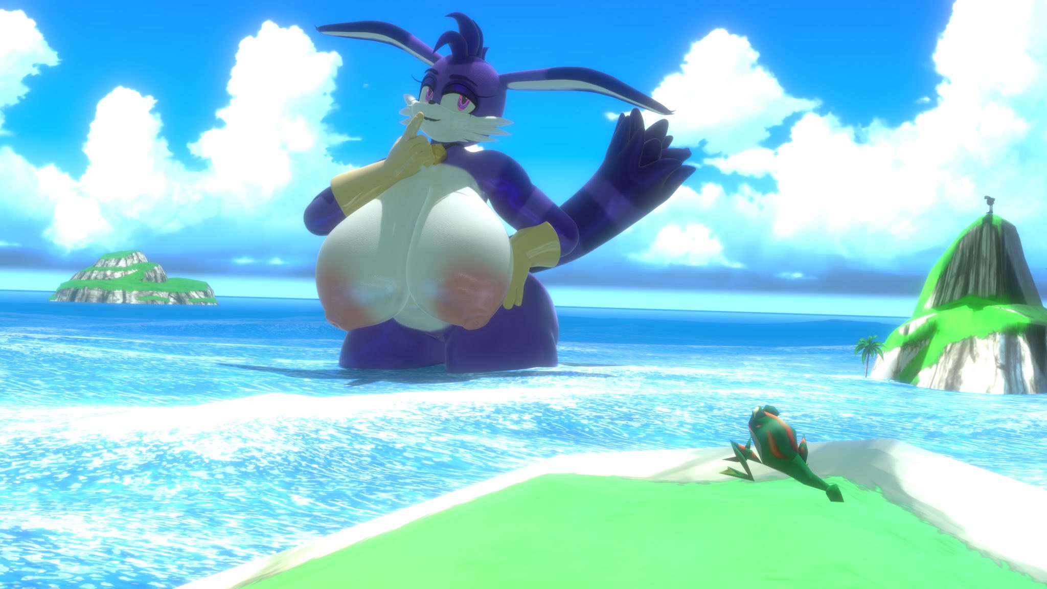 Big The Cat (Sonic (Series)) Rule 34 Image
