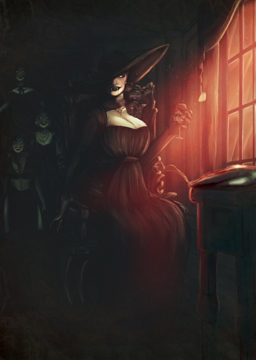 Alcina Dimitrescu (Bela Dimitrescu) Rule 34 Image