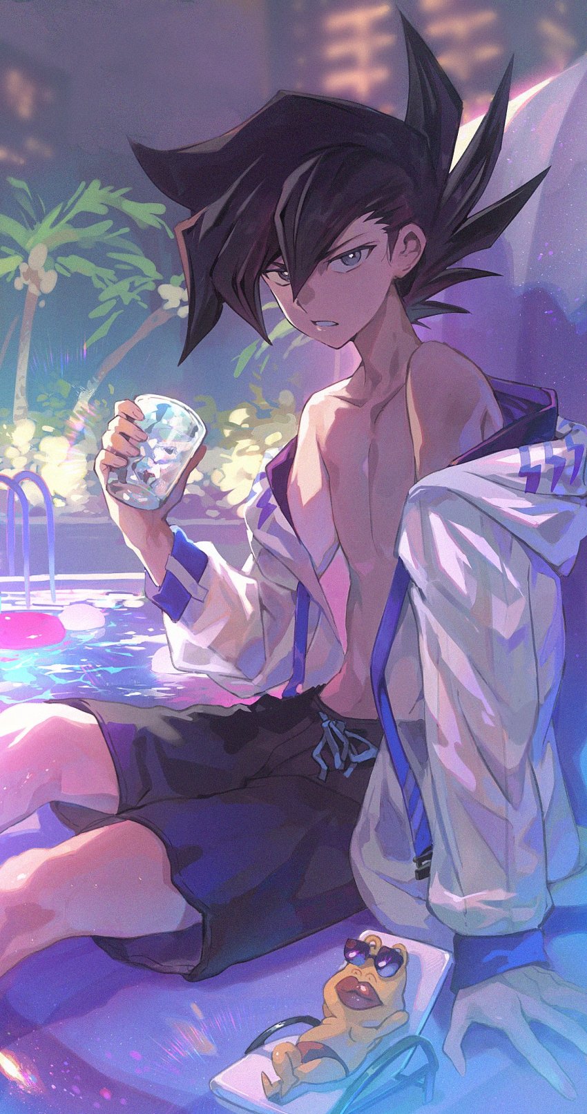 Manjoume Jun (Yu-Gi-Oh!) Rule 34 Image
