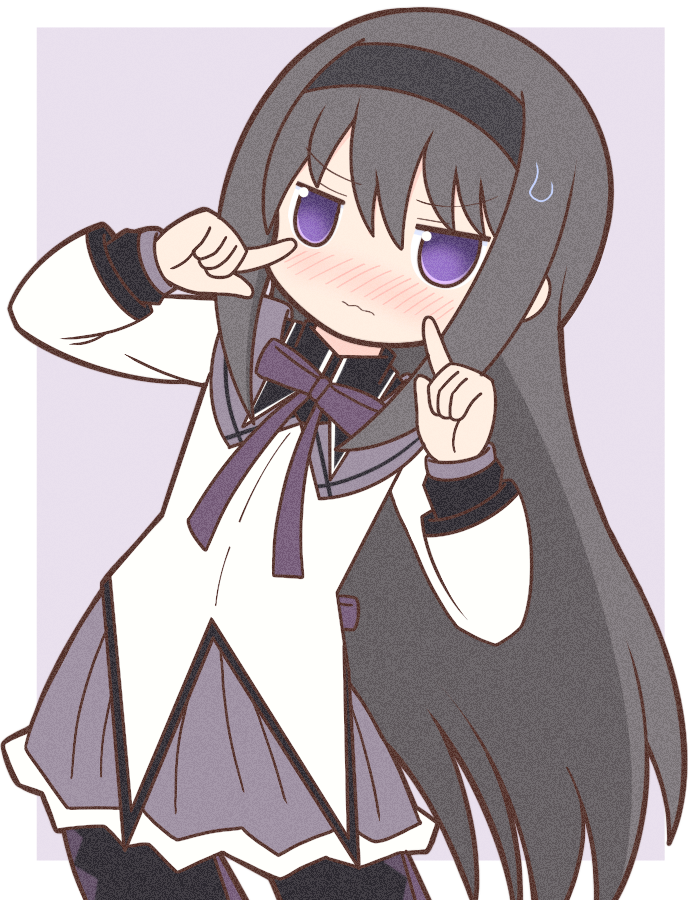 Akemi Homura (Mahou Shoujo Madoka Magica) Rule 34 Image