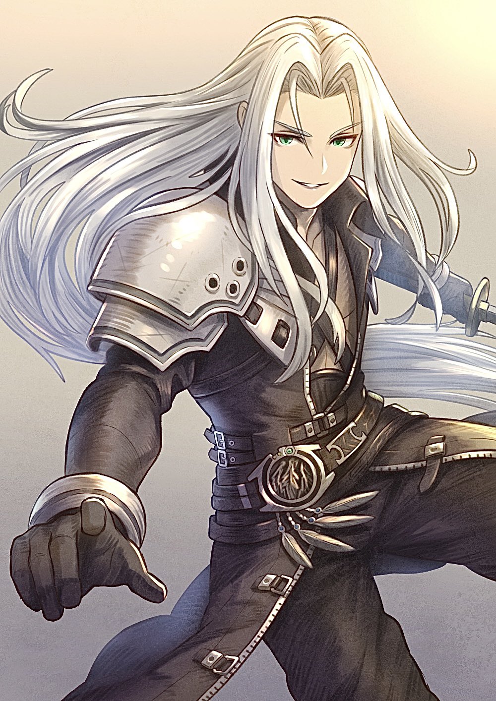 Sephiroth (Final Fantasy) Rule 34 Image