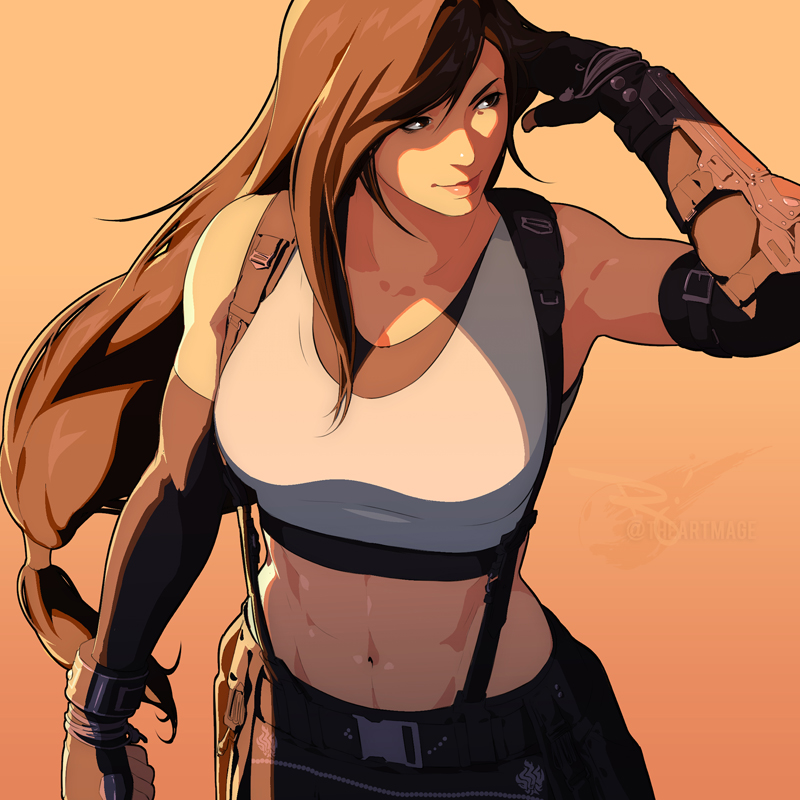 Tifa Lockhart (Final Fantasy) Rule 34 Image