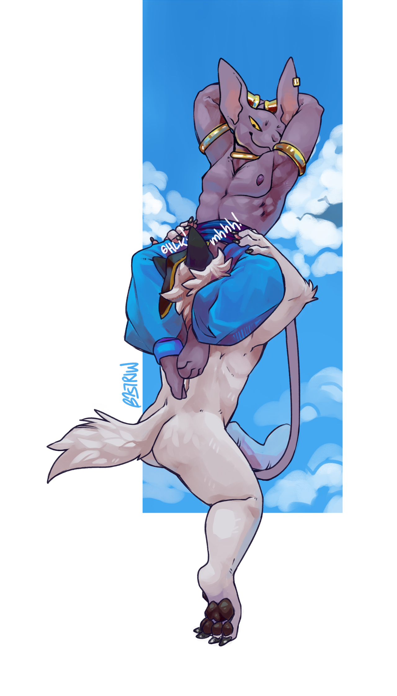 Beerus (Dragon Ball) Rule 34 Image