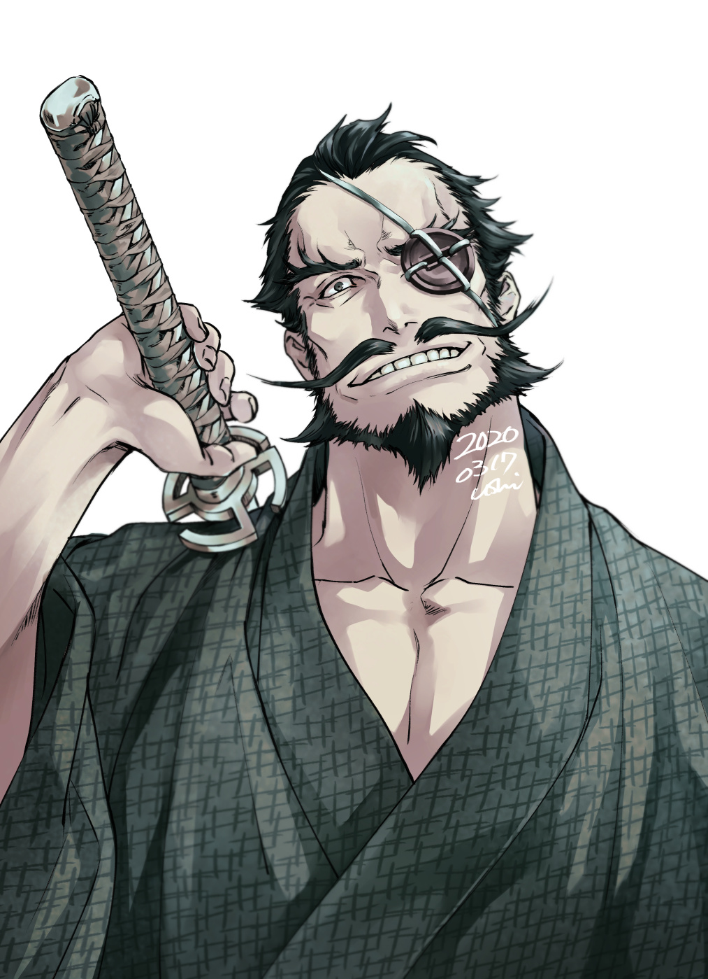 Tamiya Gantetsusai (Jigokuraku) Rule 34 Image
