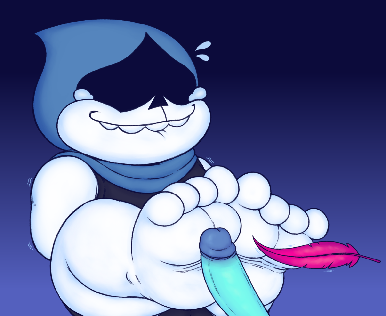 Lancer (Deltarune) Rule 34 Image