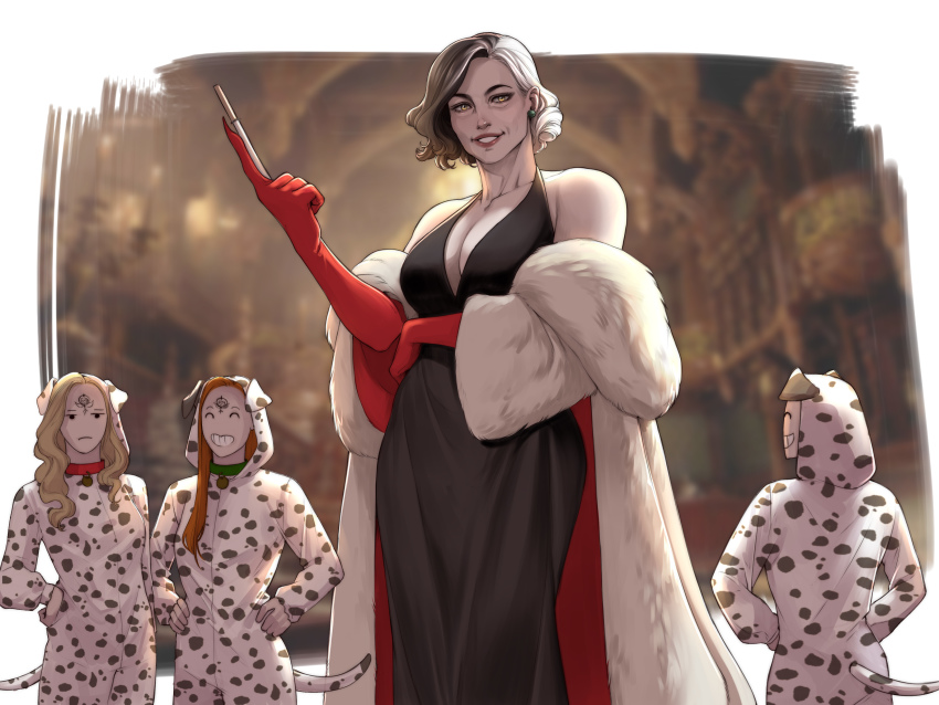 Alcina Dimitrescu (101 Dalmatians) Rule 34 Image