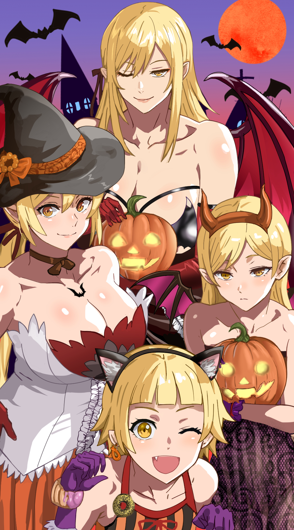 Kiss-Shot Acerola-Orion Heart-Under-Blade (Halloween) Rule 34 Image