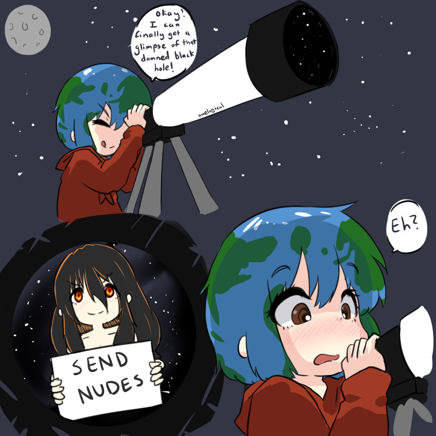 Earth-Chan (Original) Rule 34 Image