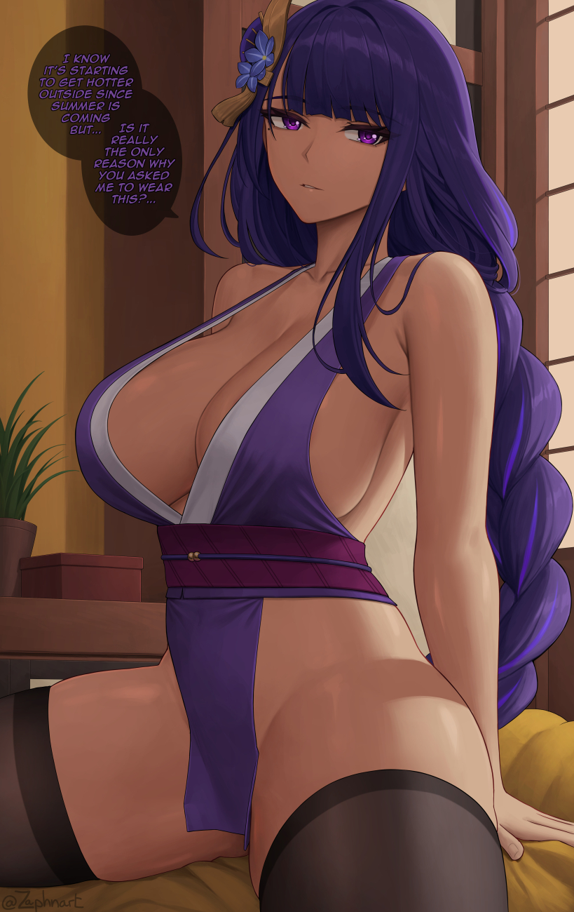 Raiden Shogun (Genshin Impact) Rule 34 Image
