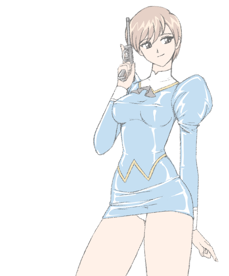 Blue Delmo (Agent Aika) Rule 34 Image