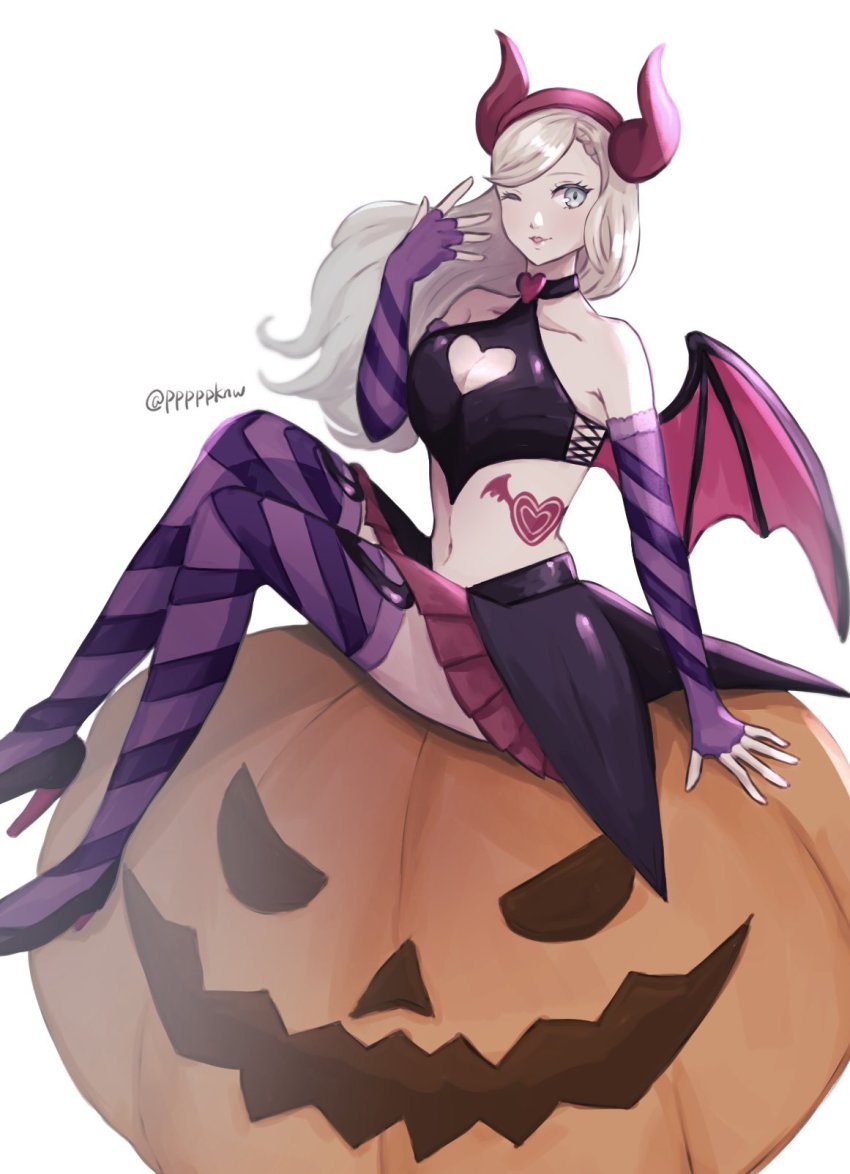 Takamaki Anne (Halloween) Rule 34 Image