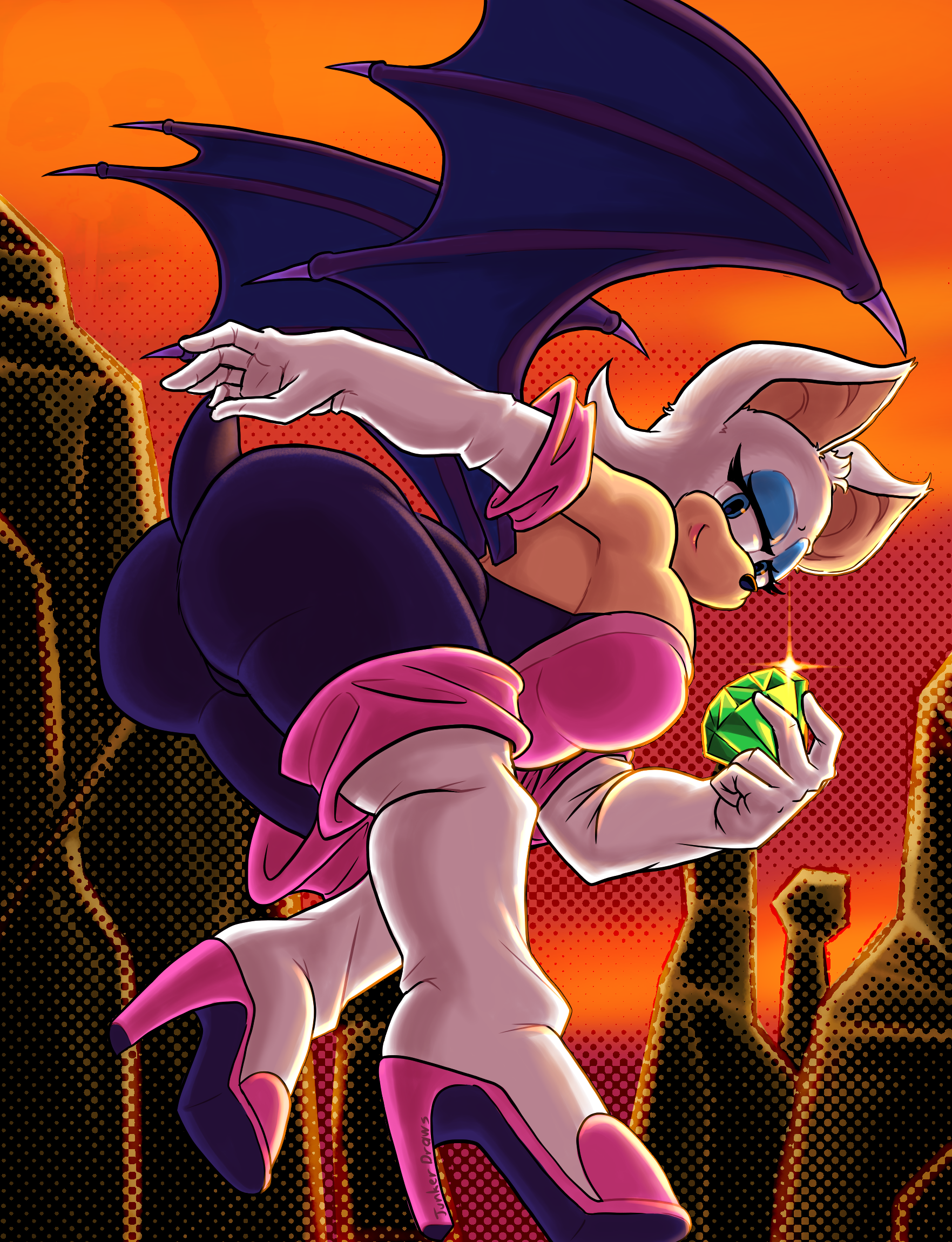 Rouge The Bat (Sega) Rule 34 Image