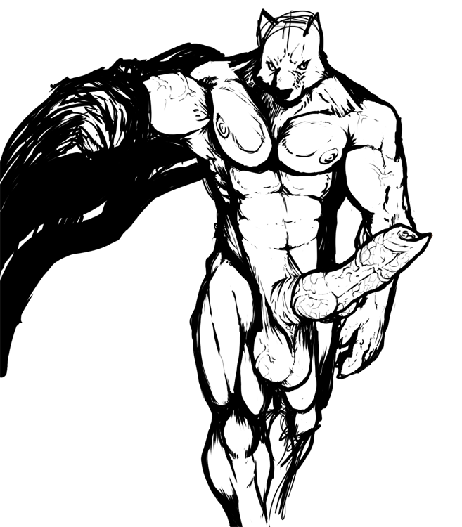 Sajin Komamura (Bleach) Rule 34 Image