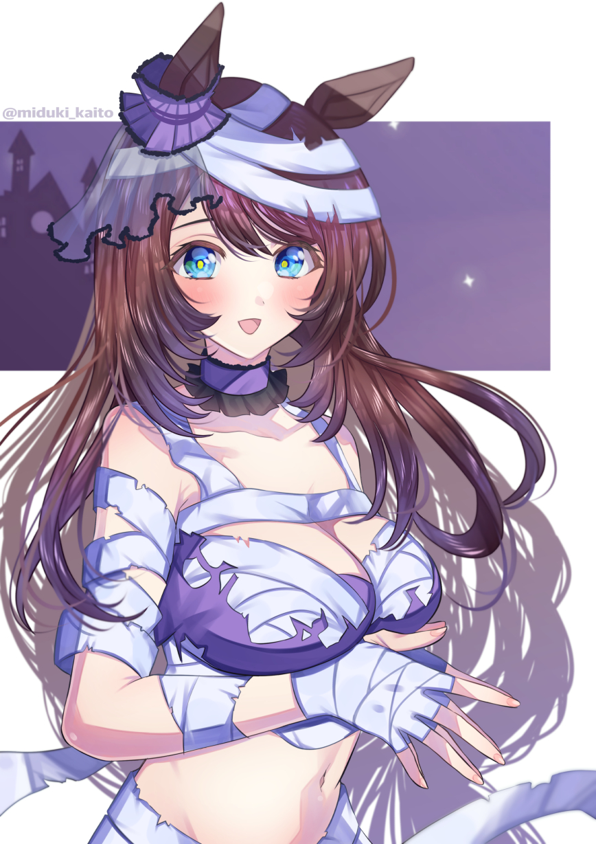 Super Creek (Chiffon-Wrapped Mummy) (Umamusume) Rule 34 Image