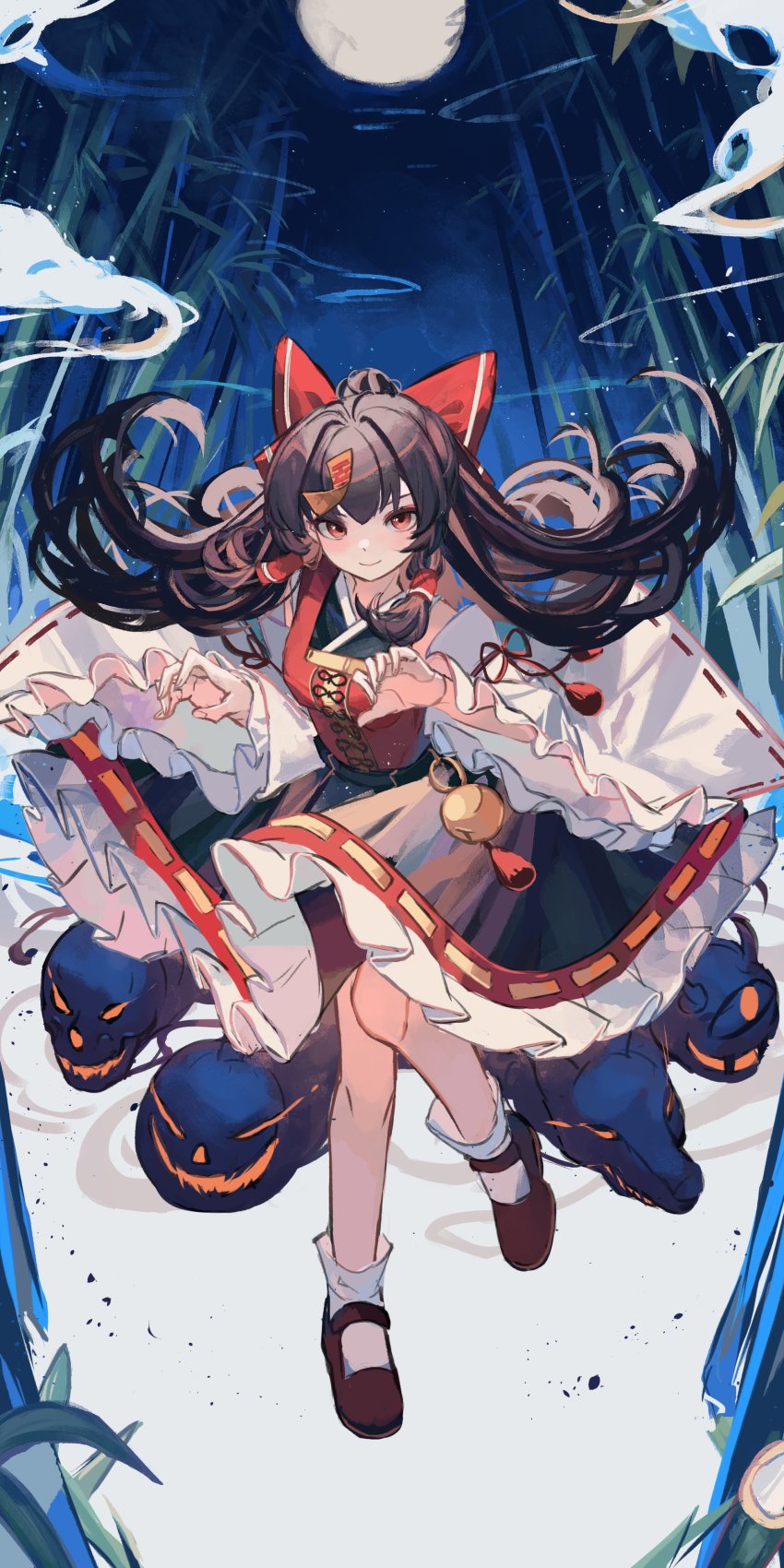 Hakurei Reimu (Halloween) Rule 34 Image