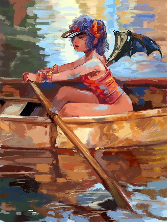 Remilia Scarlet (Touhou) Rule 34 Image