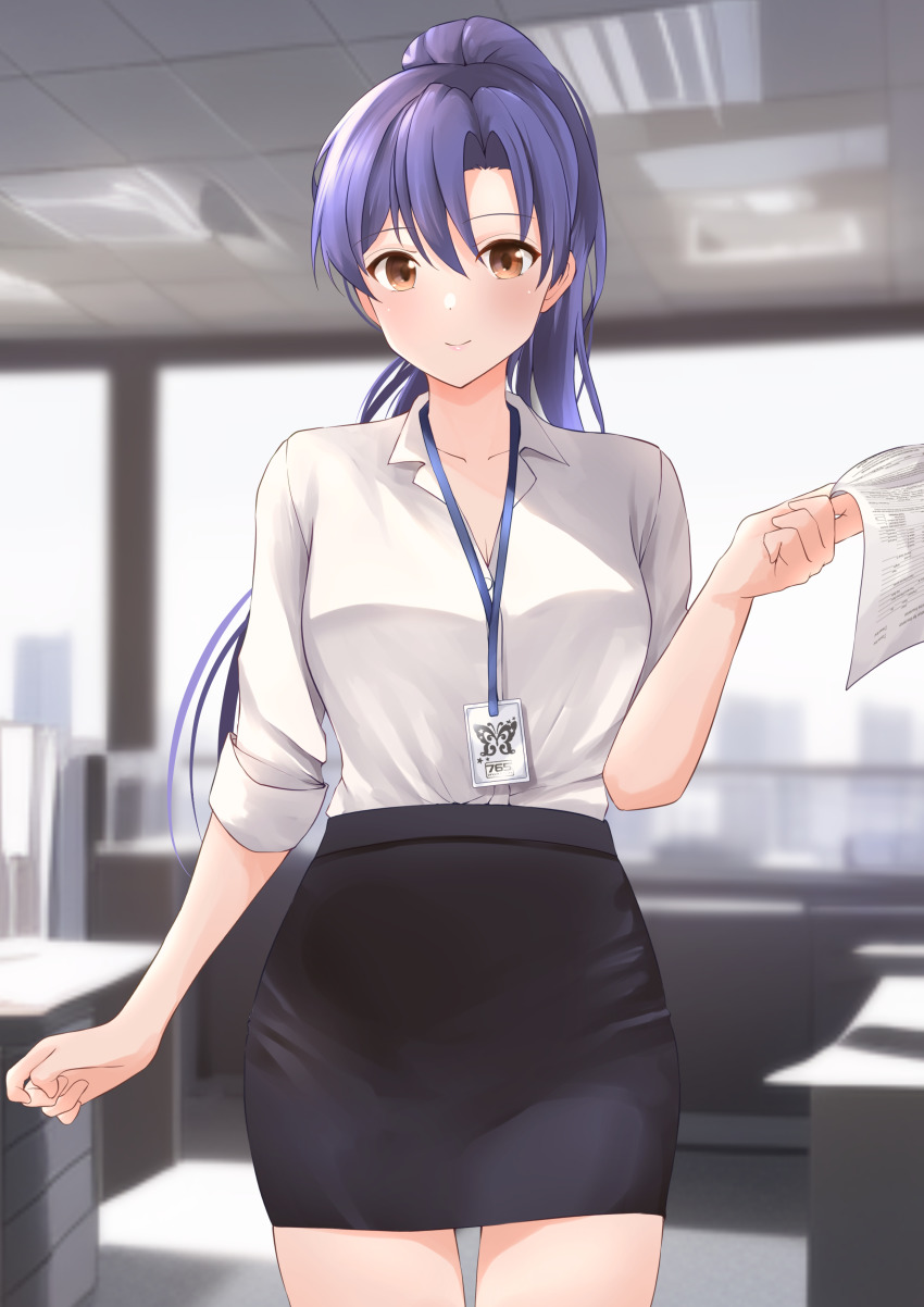 Kisaragi Chihaya (Idolmaster) Rule 34 Image