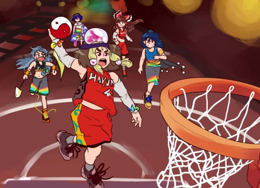 Hakurei Reimu (Lebron James) Rule 34 Image