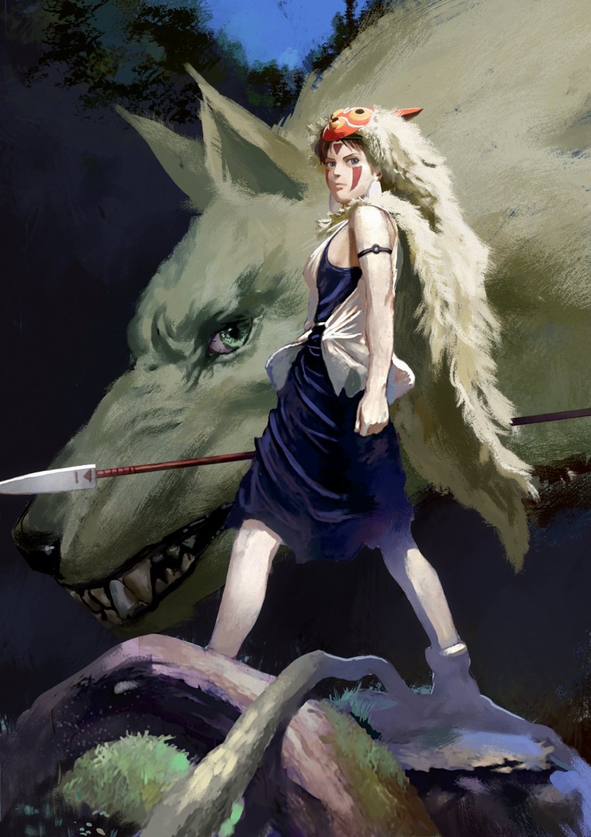 San (Mononoke Hime) Rule 34 Image