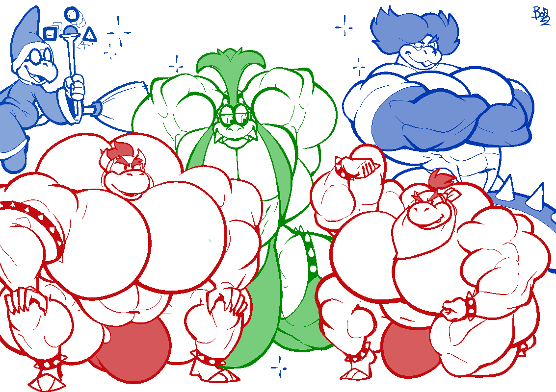 Bowser Jr. (Koopa Kid) Rule 34 Image