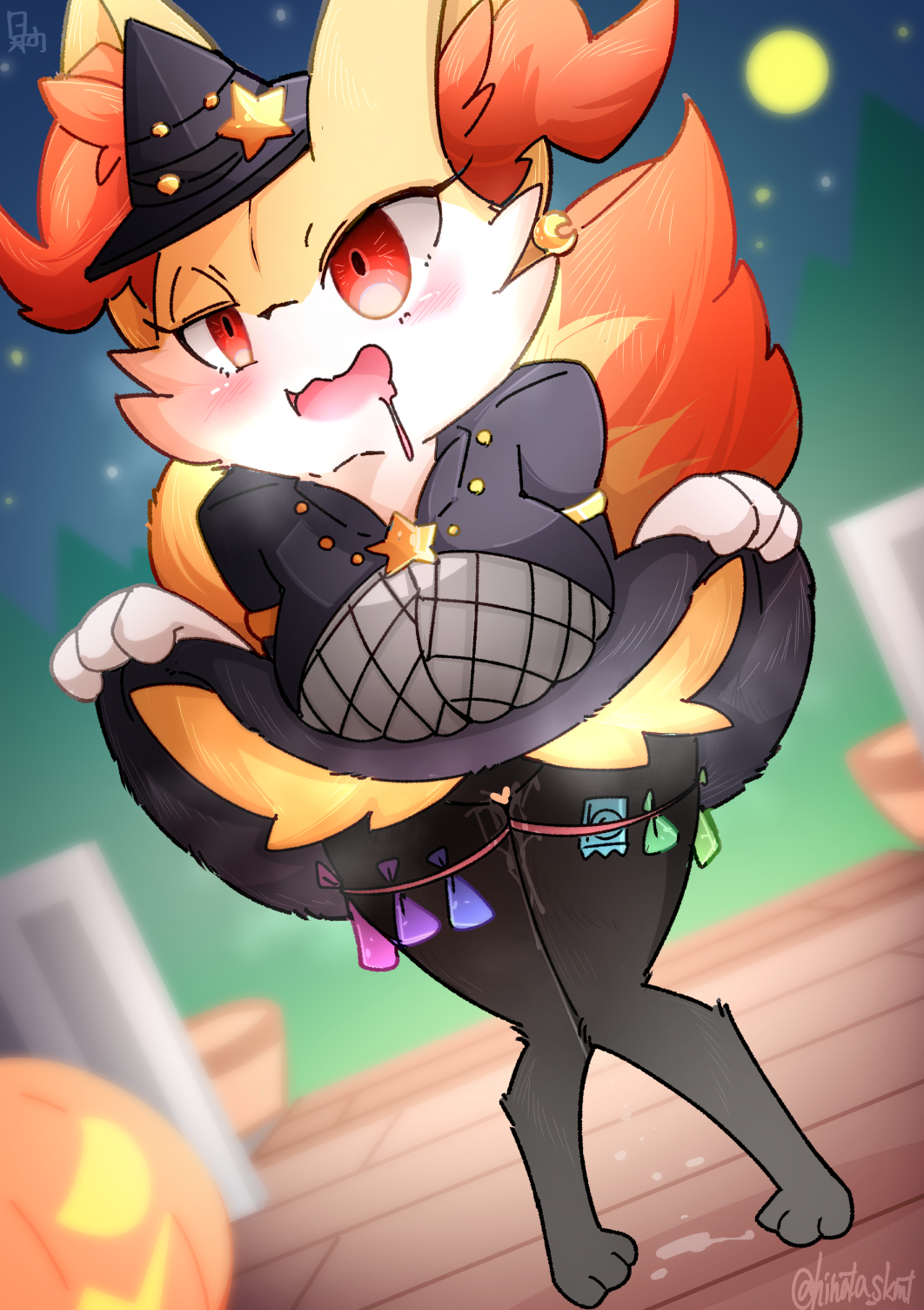 Braixen (Halloween) Rule 34 Image