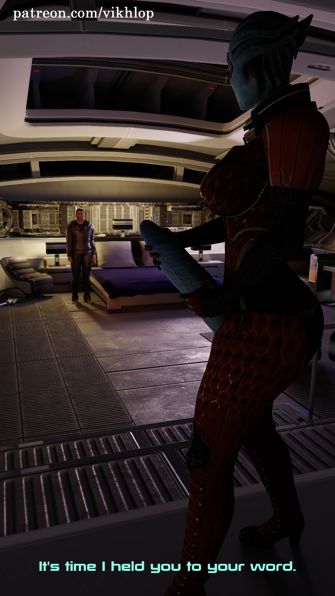 Asari (Mass Effect) Rule 34 Image