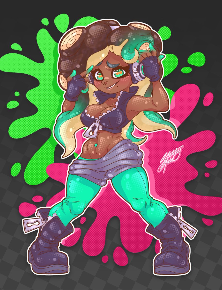 Marina (Splatoon) Rule 34 Image
