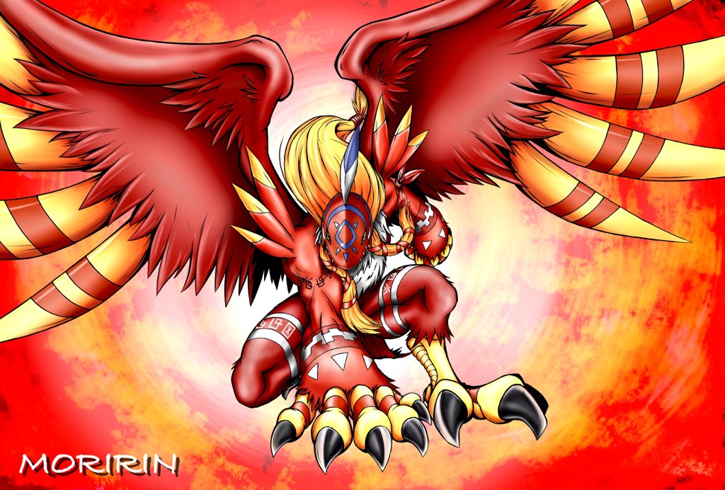 Garudamon (Digimon) Rule 34 Image