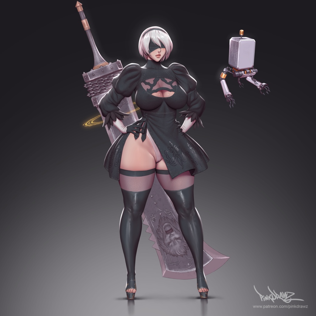 2b (Nier:Automata) Rule 34 Image