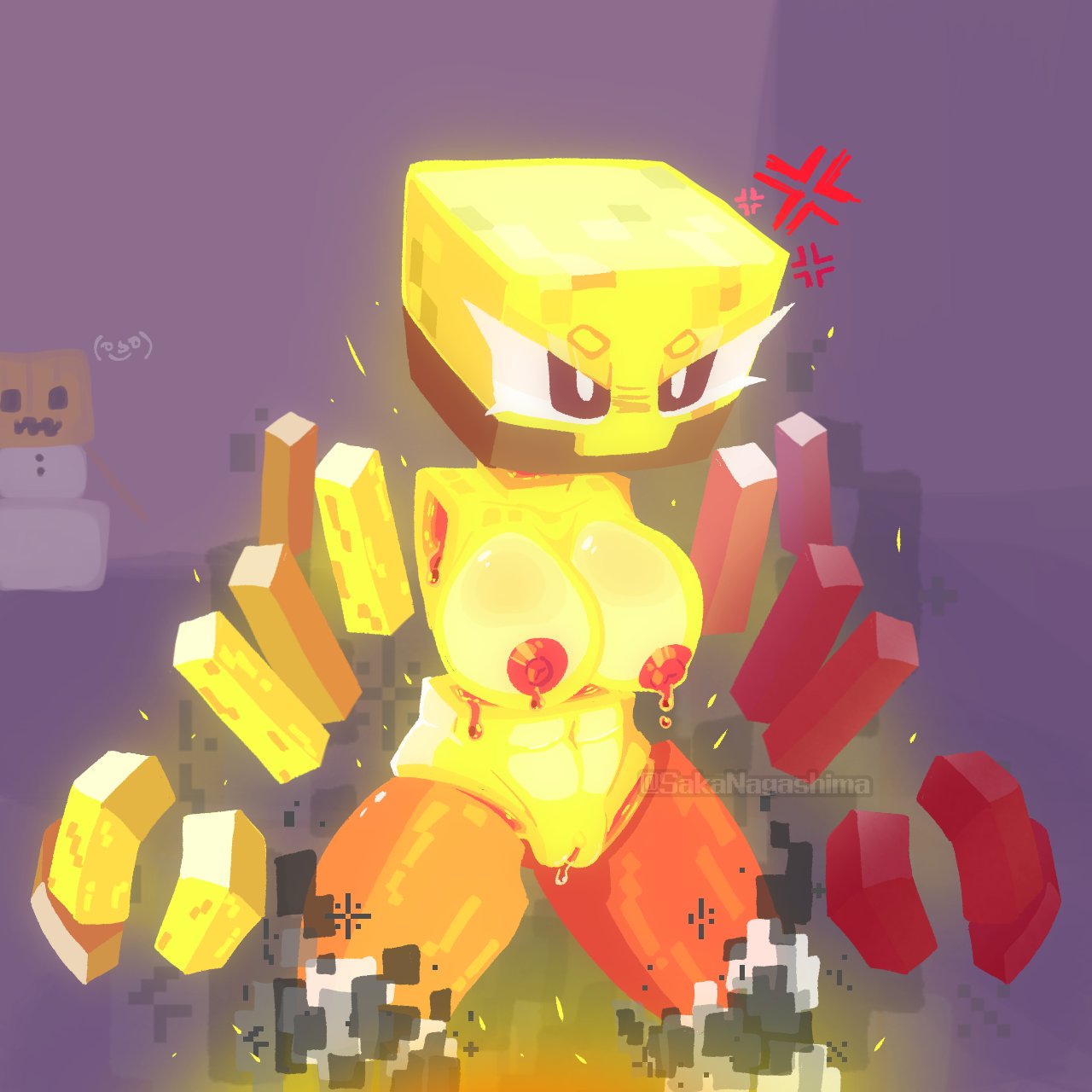Blaze (Minecraft) Rule 34 Image