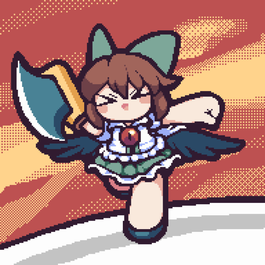 Reiuji Utsuho (Cookie (Touhou)) Rule 34 Image