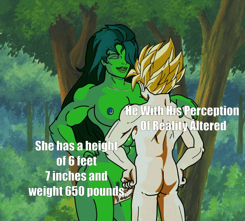 She-Hulk (Dragon Ball) Rule 34 Image