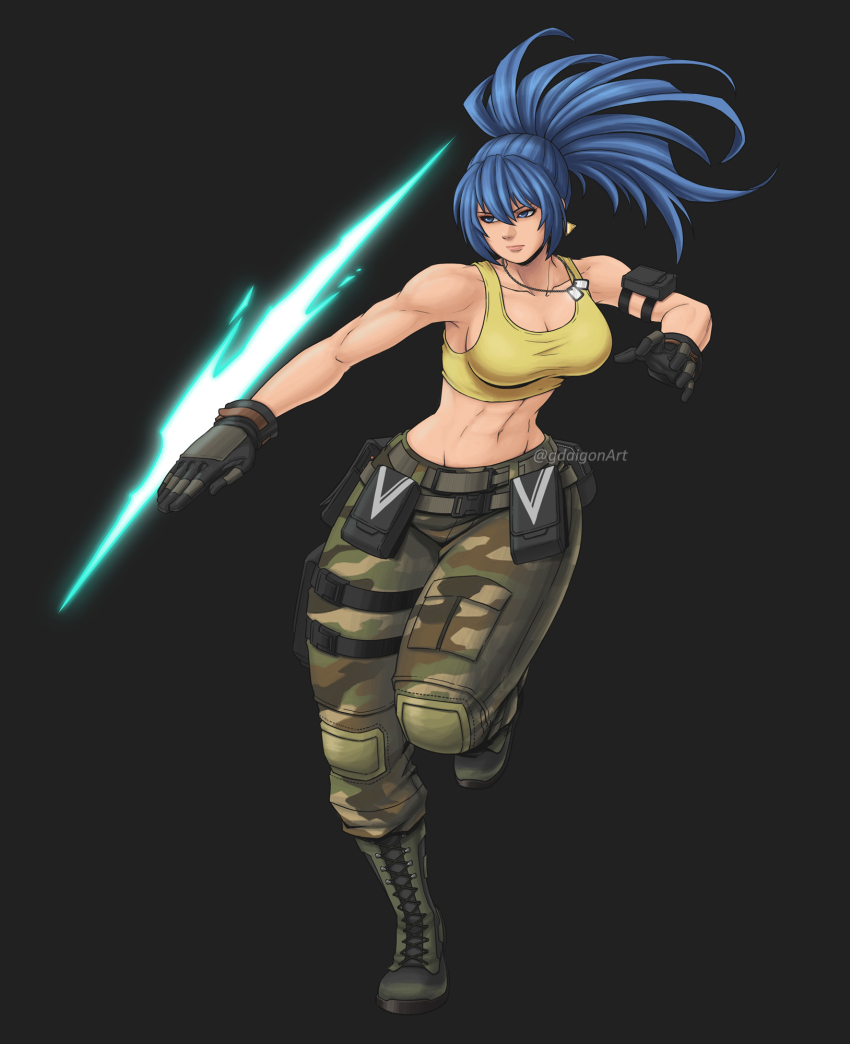 Leona Heidern (The King Of Fighters) Rule 34 Image